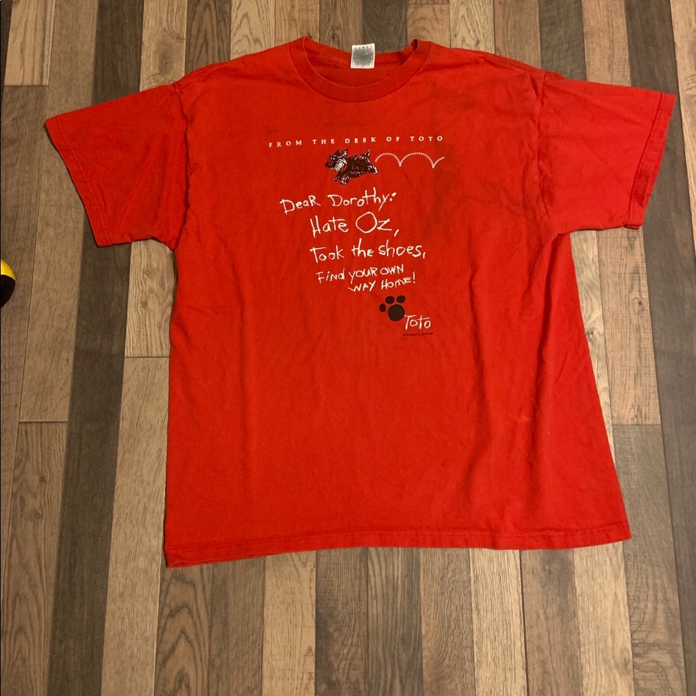 Wizard of OZ parody shirt XL